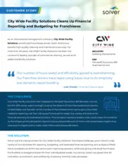 Preview of the City Wide Facility Solutions Case Study