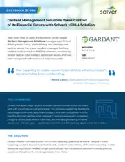 Preview of the Gardant Management Solutions Case Study
