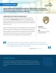 Preview of the Giesen Group Case Study