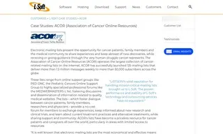 Preview of the ACOR Case Study