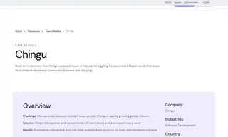 Preview of the Chingu Case Study