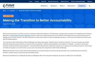 Preview of the Santa Ana Unified School District Case Study