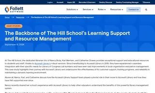 Preview of the The Hill School Case Study