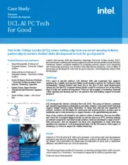 Preview of the University College London Case Study