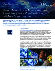 Preview of the Japan Meteorological Agency (JMA) Case Study