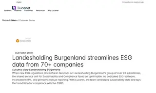 Preview of the Landesholding Burgenland GmbH Case Study