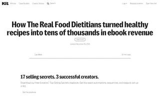 Preview of the The Real Food Dietitians Case Study