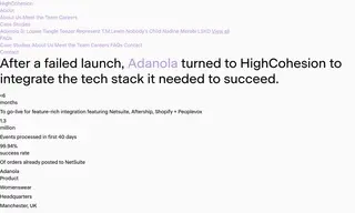 Preview of the Adanola Case Study