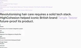 Preview of the Tangle Teezer Case Study