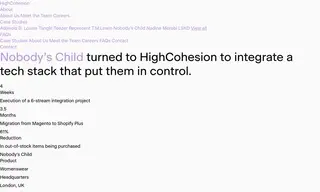 Preview of the Nobody's Child Case Study