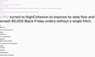 Preview of the LSKD Case Study