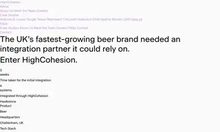 Preview of the Hawkstone Brewery Case Study