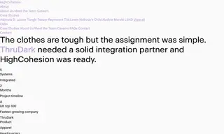 Preview of the Thrudark Case Study