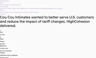 Preview of the Cou Cou Intimates Case Study