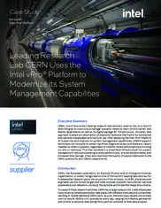 Preview of the CERN Case Study