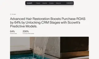Preview of the Advanced Hair Restoration Case Study