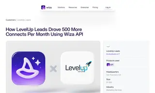 Preview of the LevelUp Leads Case Study