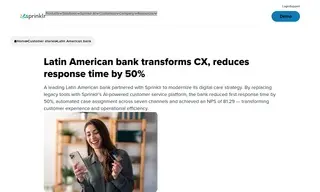 Preview of the Leading Latin American Bank Case Study