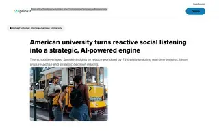 Preview of the American University Case Study