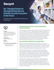 Preview of the Largest Georgia No. 1 Hospital Case Study