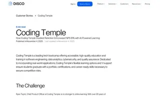 Preview of the Coding Temple Case Study