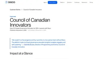 Preview of the Council of Canadian Innovators Case Study