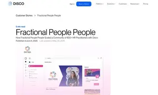 Preview of the Fractional People People Case Study