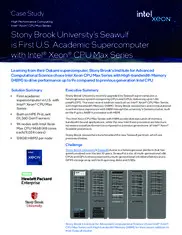 Preview of the Stony Brook University Case Study