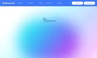 Preview of the Niederer AG Case Study