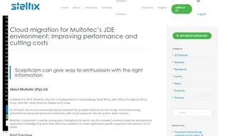 Preview of the Multotec Case Study