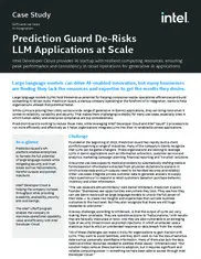 Preview of the Prediction Guard Case Study