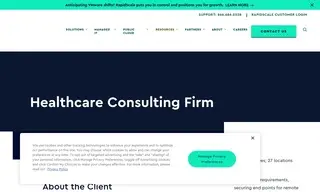 Preview of the Healthcare Consulting Firm Case Study