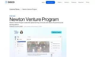 Preview of the Newton Venture Program Case Study