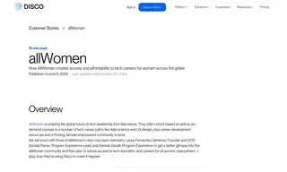 Preview of the allWomen Case Study