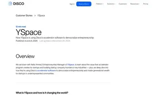 Preview of the YSpace Case Study