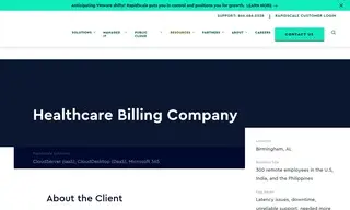 Preview of the Healthcare Billing Company Case Study