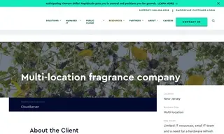 Preview of the Multi-Location Fragrance Company Case Study