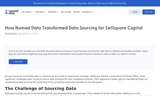 Preview of the SetSquare Capital Case Study