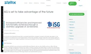 Preview of the Infrastructure Specialist Group Case Study