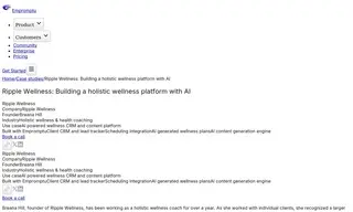 Preview of the Ripple Wellness Case Study