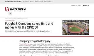 Preview of the Fought & Company Case Study