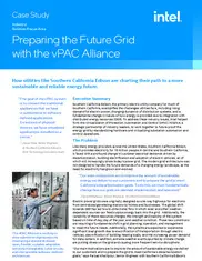 Preview of the Southern California Edison Case Study