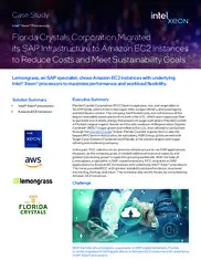 Preview of the Florida Crystals Corporation Case Study