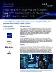 Preview of the Proof Trading Case Study