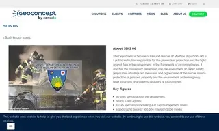Preview of the Departmental Service of Fire and Rescue of Maritime Alps Case Study