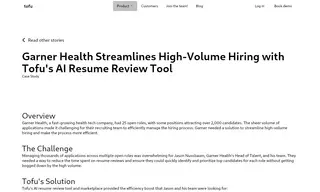 Preview of the Garner Health Case Study