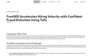 Preview of the Freewill Case Study