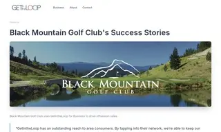 Preview of the Black Mountain Golf Club Case Study