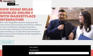 Preview of the Boggi Milano Case Study