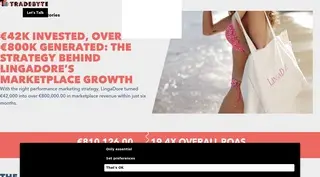 Preview of the LingaDore Case Study